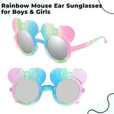 Kids Sunglasses Stylish and Compact Kids Eyewear for Summer (Pink)